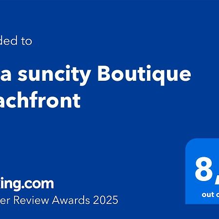 Villa Suncity Boutique Beachfront Agia Napa Exterior foto